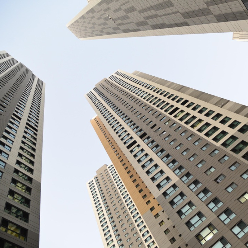 city skyline architecture modern